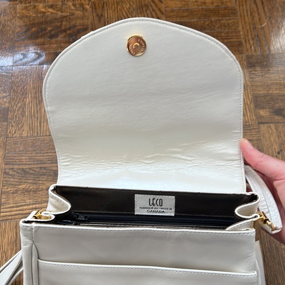 Cream Purse Made in Canada - Picture 5 of 6